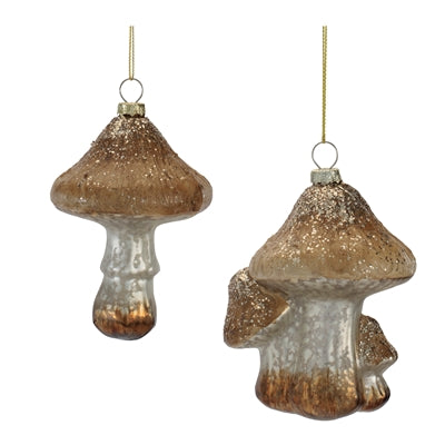 Mushroom Ornament (S/2)