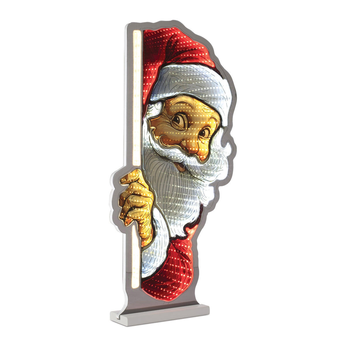 Peeking Santa Ekkolight