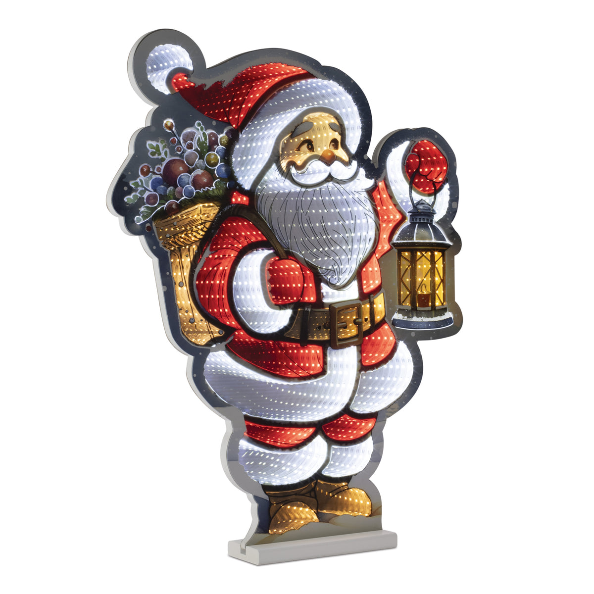Santa w/Lantern Ekkolight