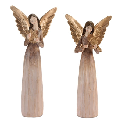 Angel w/Instrument (S/2)