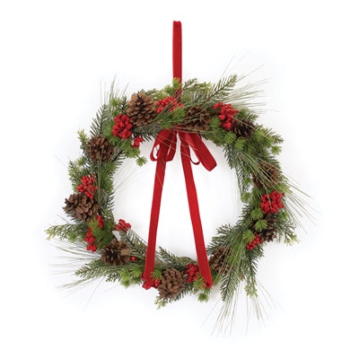 Mixed Pine Wreath