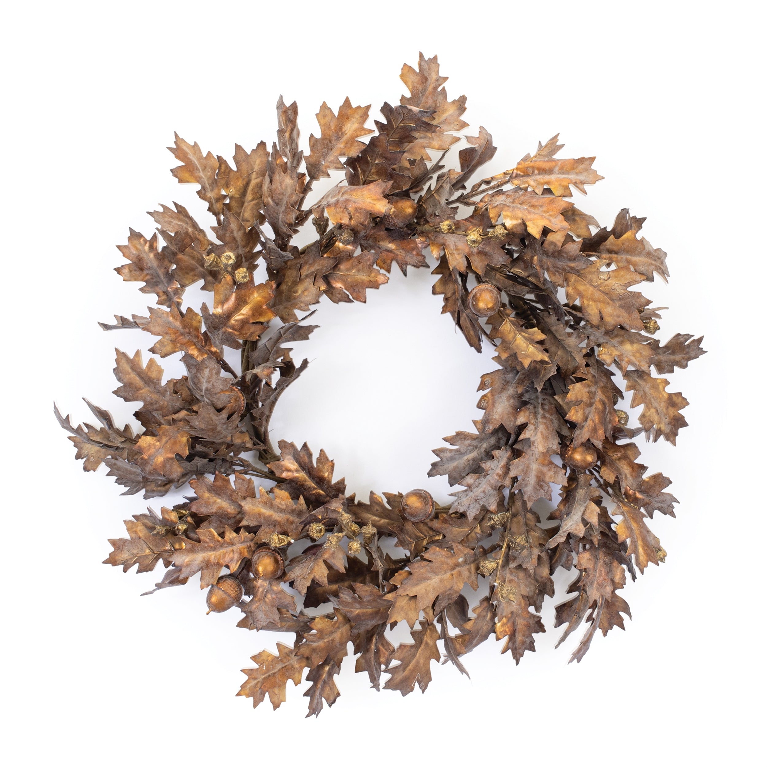 24" Oak Leaf & Acorn Wreath