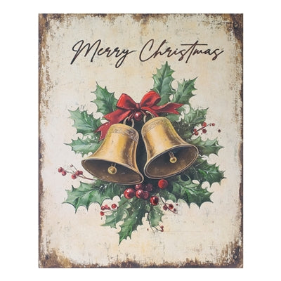 Merry Christmas w/Bells Print