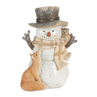 Snowman w/Fox