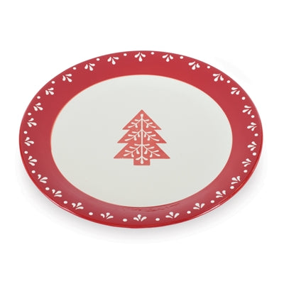 Plate w/Tree Pattern