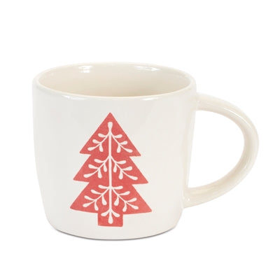Mug w/Tree Pattern