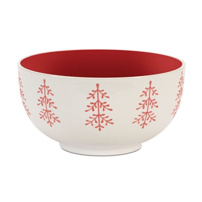 Bowl w/Tree Pattern