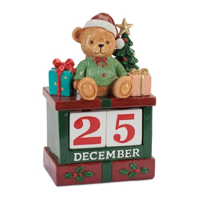 Teddy Bear Block Calendar