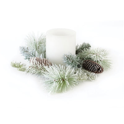 Mixed Pine Candle Ring