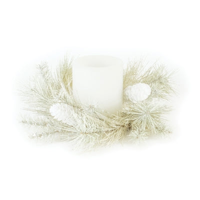 Mixed Pine Candle Ring