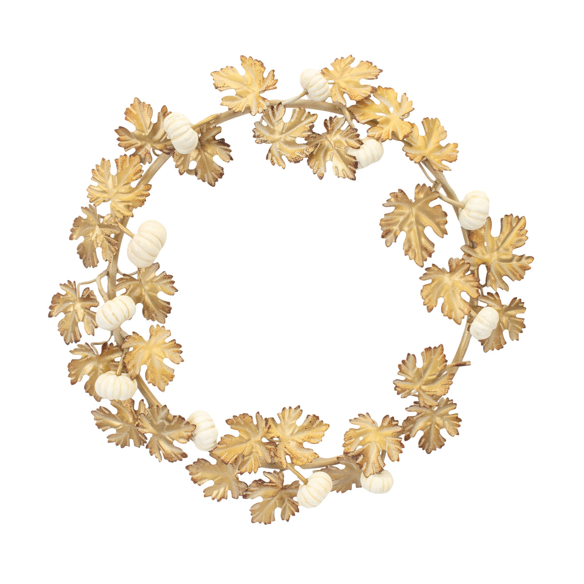 Mini Pumpkin Wreath