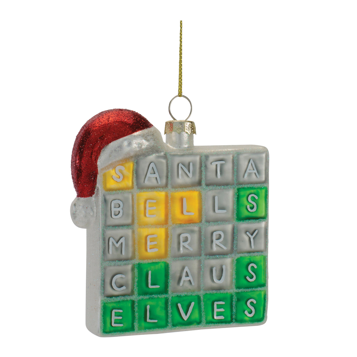 Word Puzzle Ornament