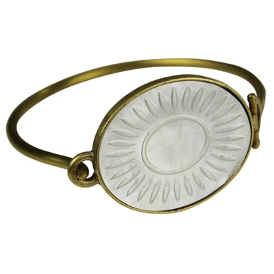 Zahara Bracelet, Mother of Pearl Sunburst