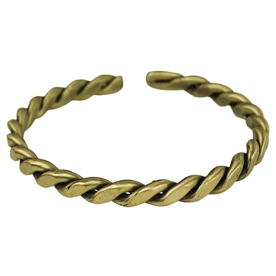 Bracelet with Twist, Brass