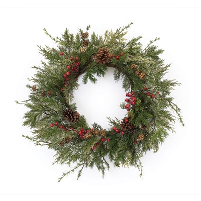 Mixed Pine Wreath