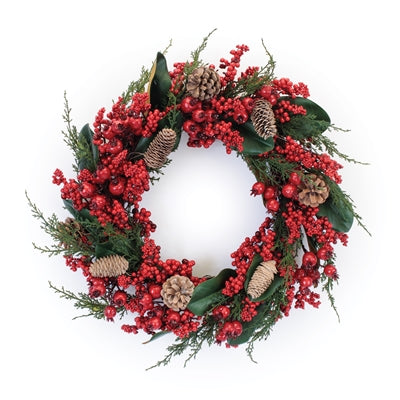 Pine and Berry Wreath