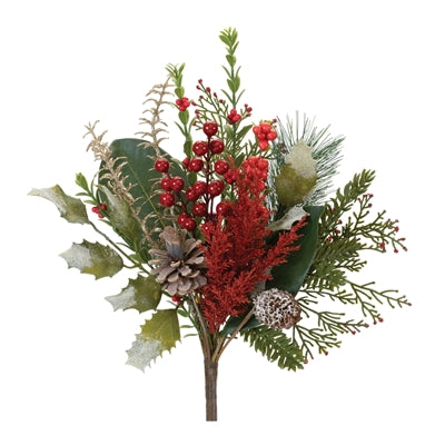 Mixed Pine w/Berries Spray