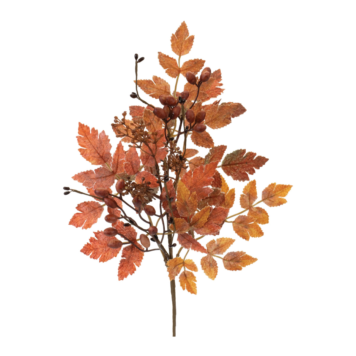 Mixed Fall Leaf Spray