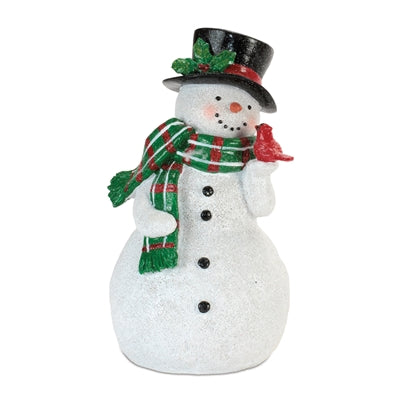 Snowman w/Cardinal