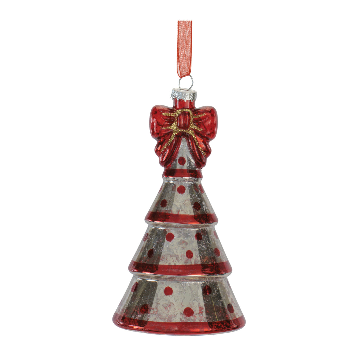 Tree w/Bow Ornament