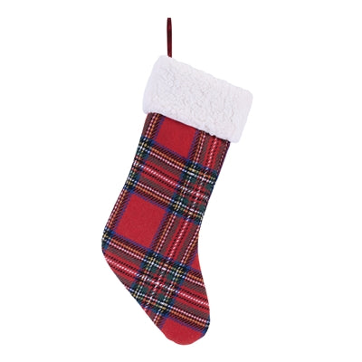 Plaid Stocking