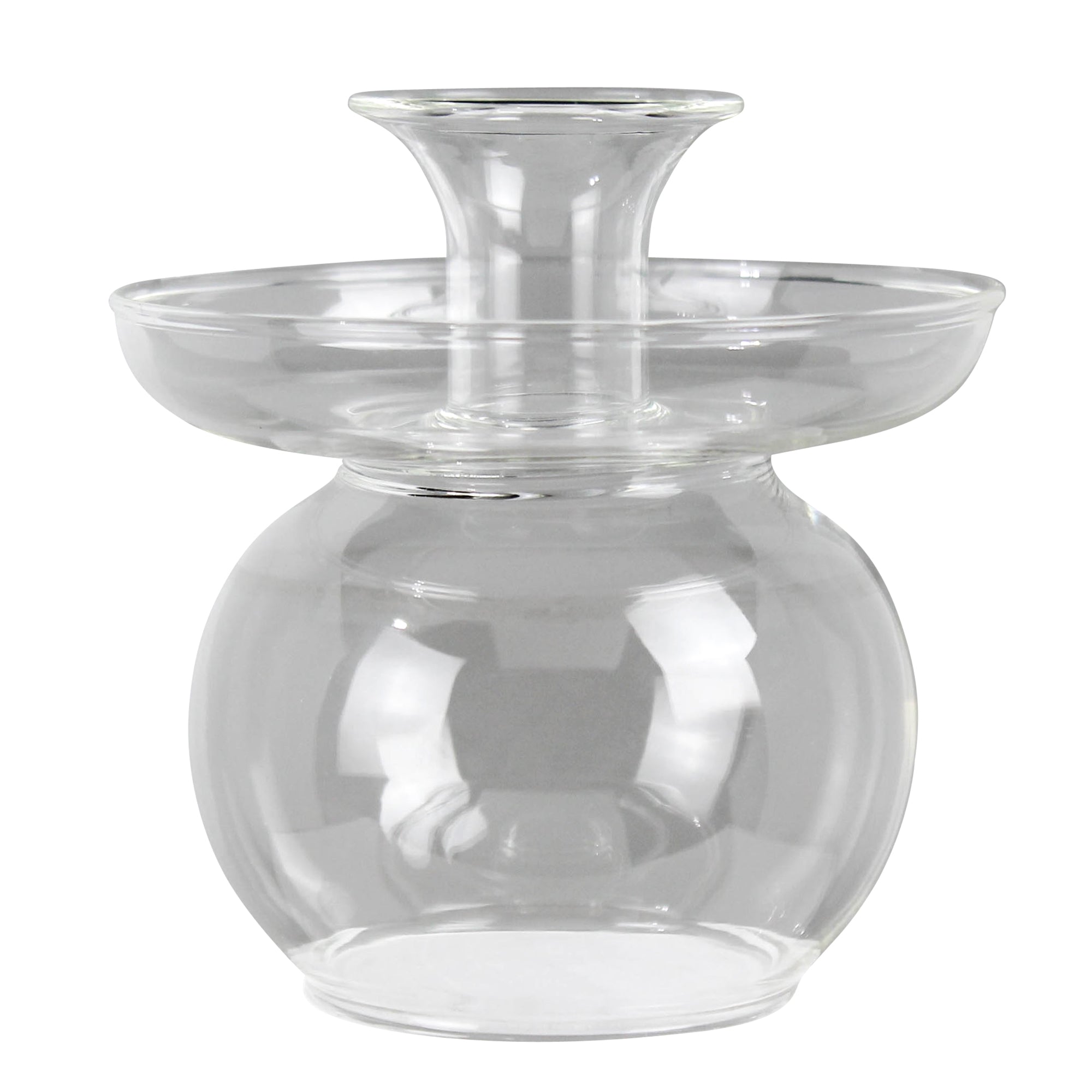 Taper Holder, Glass