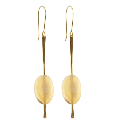 Sema Earrings - Light Horn