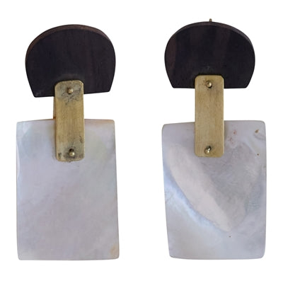 Portal Earring - Rectangle