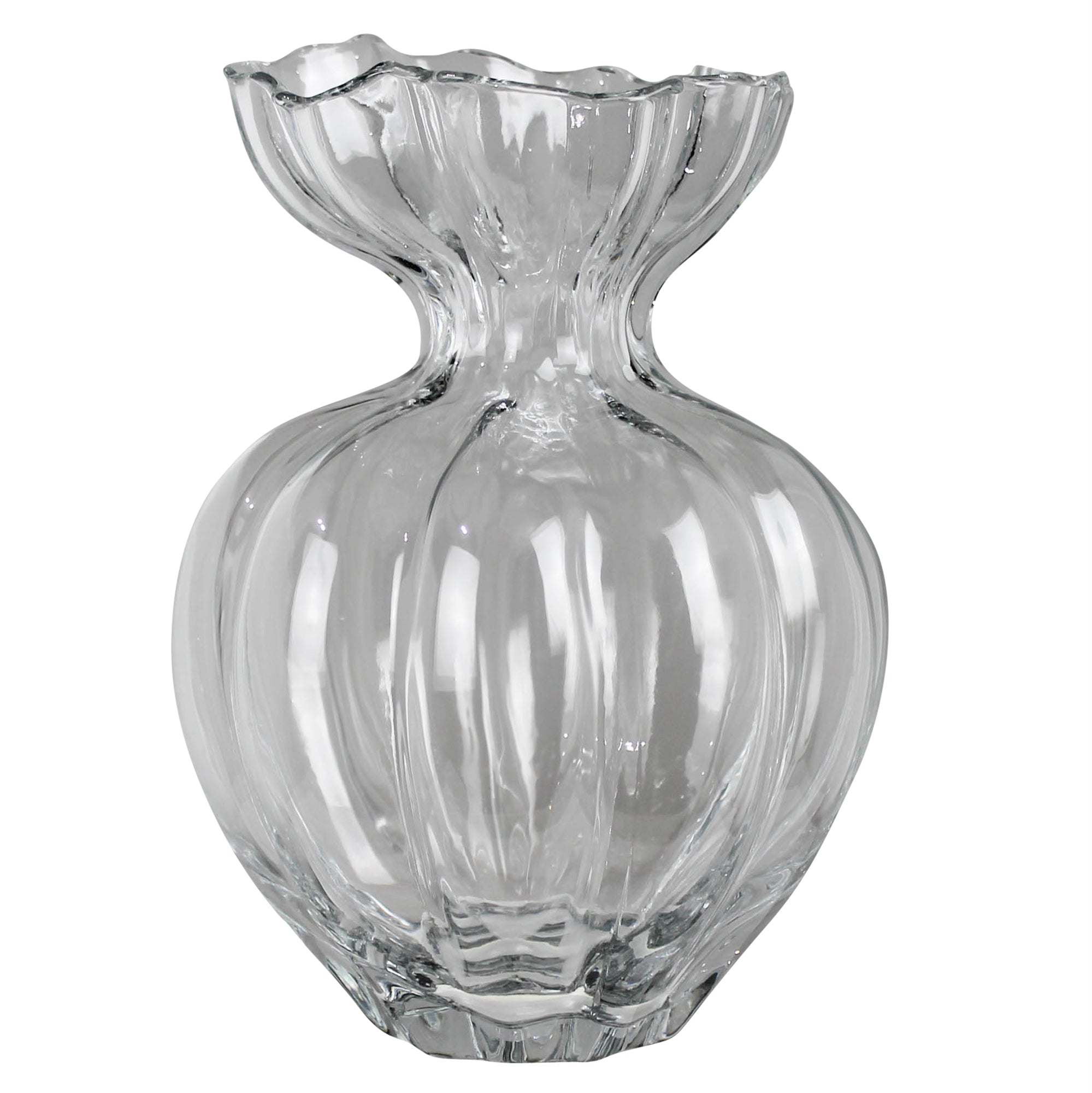 Fluttery Vase - Lrg, Glass
