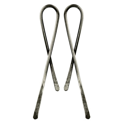 Fold Over Post Earring