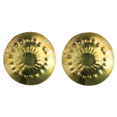Obara Post Earring, Round