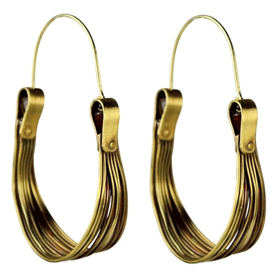 Nara Wire Loop Earring