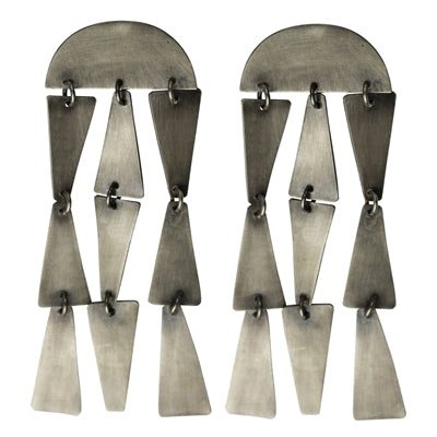 Summit Earring, Dangling Trapezoids