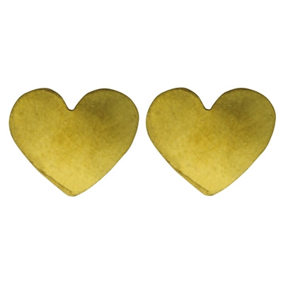Gia Heart Post Earring