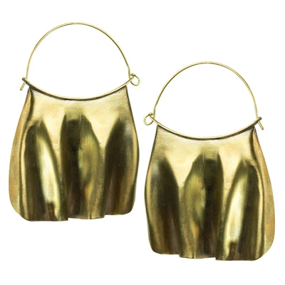 Marilyn Ruffle Earring