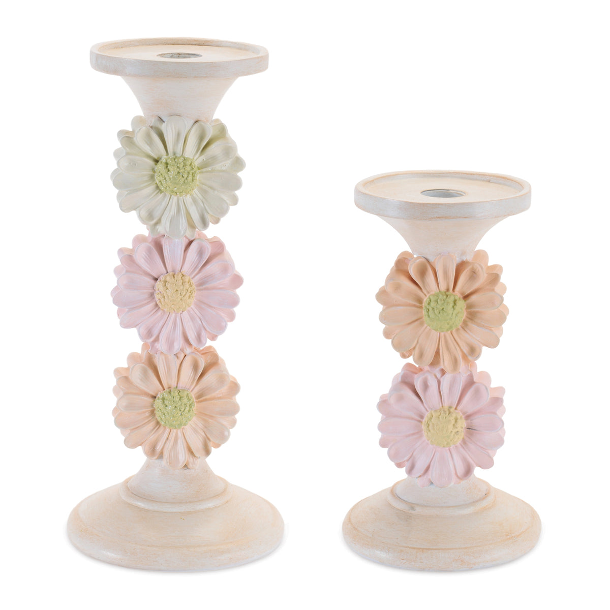 Daisy Candle Holder (S/2)