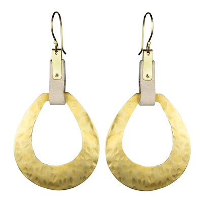 Palmer Earring & Leather