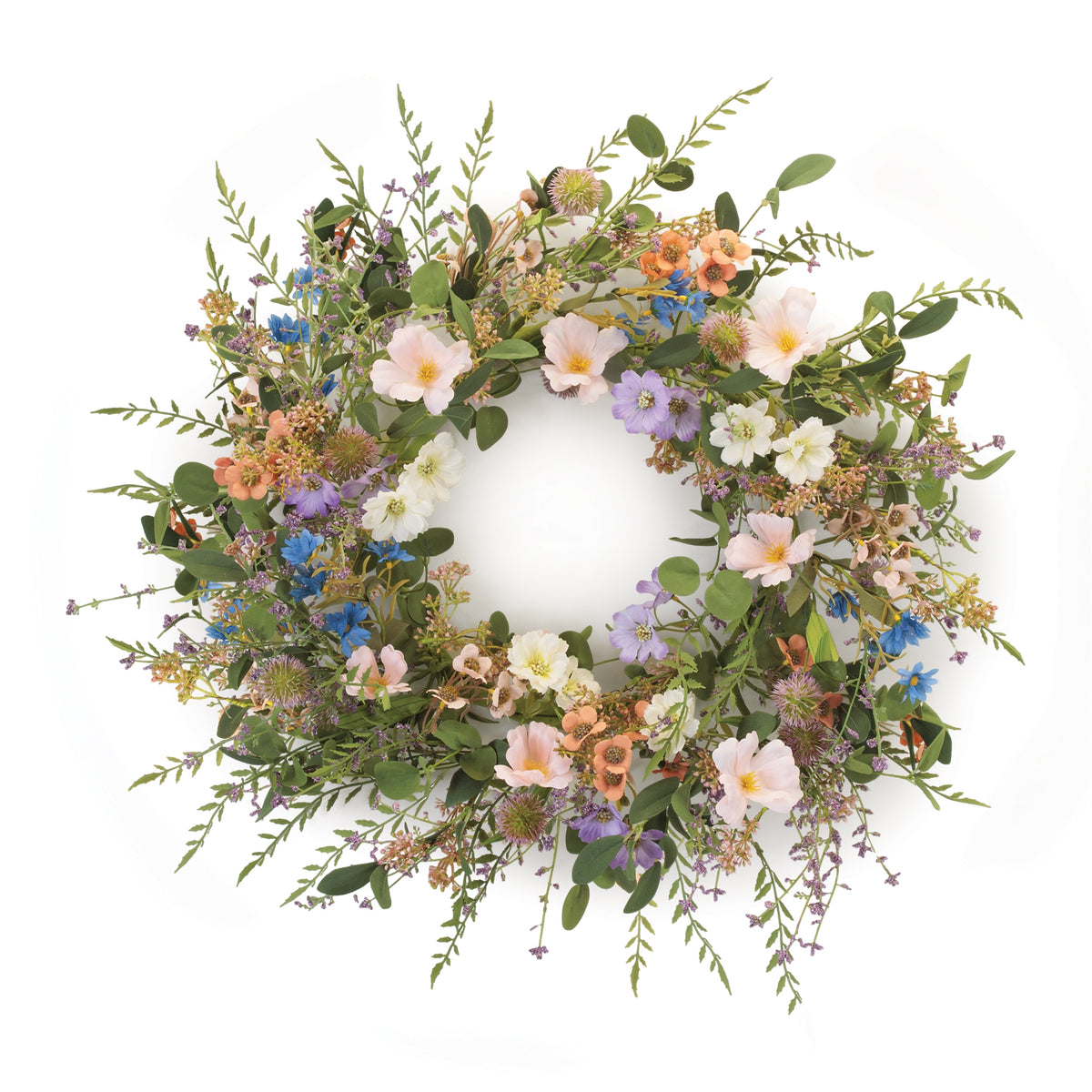 Mixed Flower Wreath