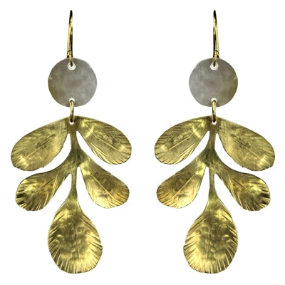 Beldi Earring with Leaf