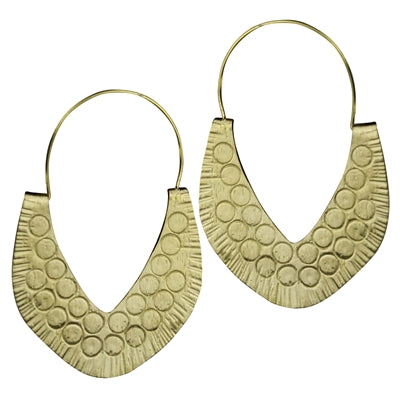 Kam Earring, Brass
