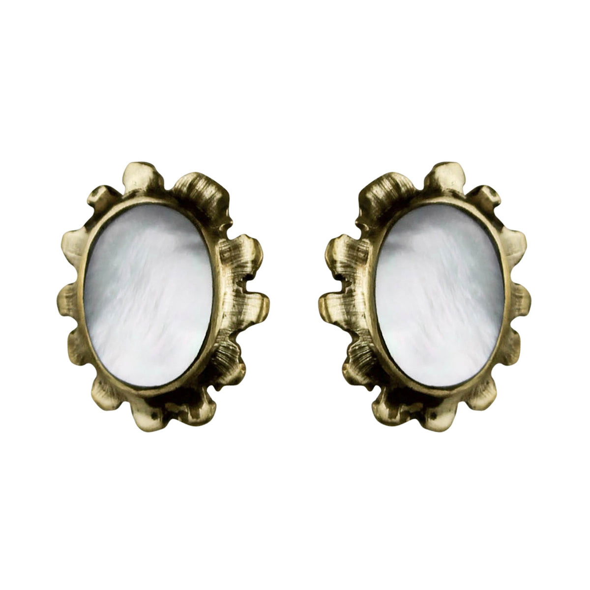 Earring & MOP Medallion - Cosmo
