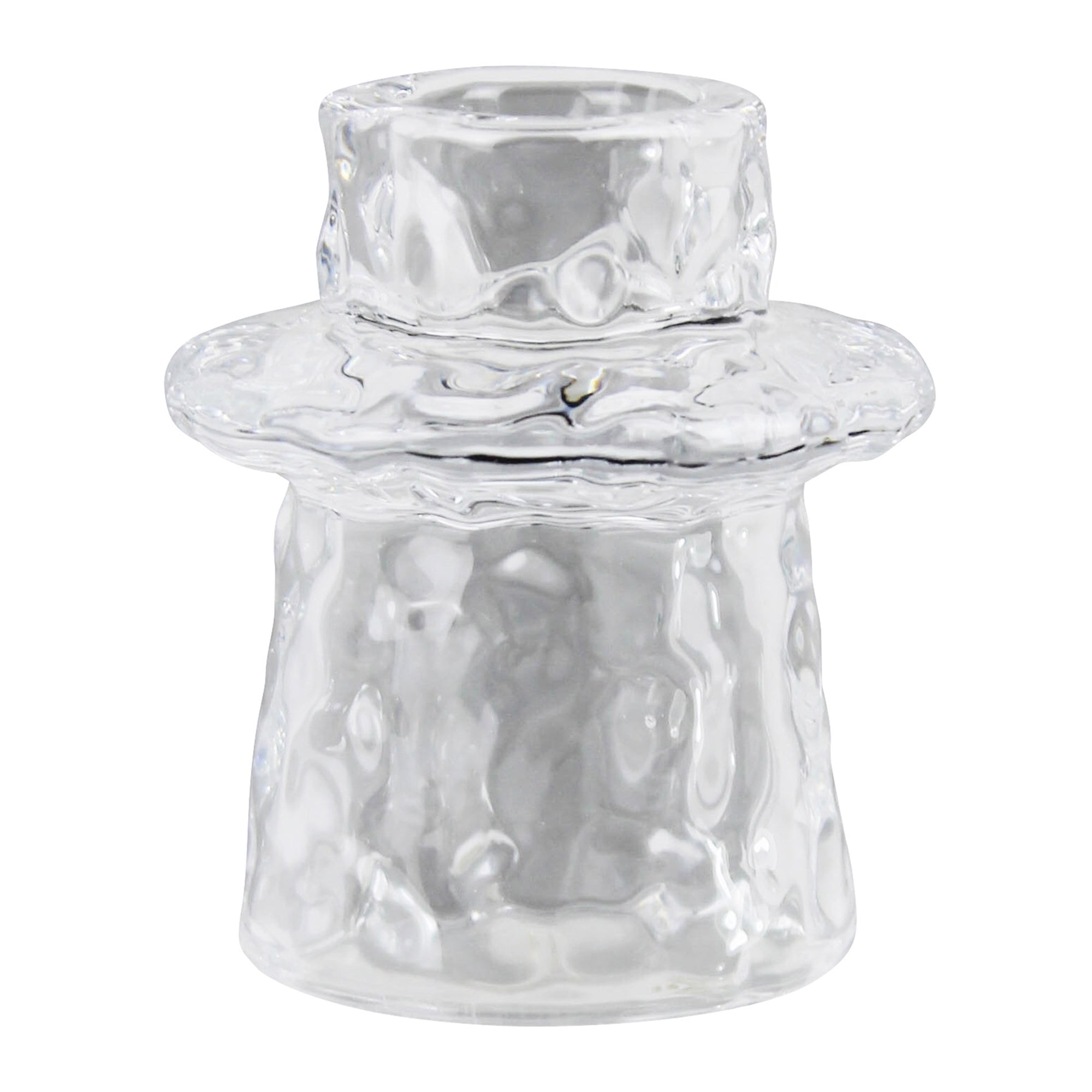 Organic Glass Taper Holder