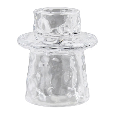Organic Glass Taper Holder