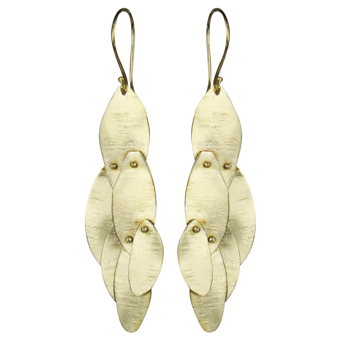 Earring Pinned Ovals