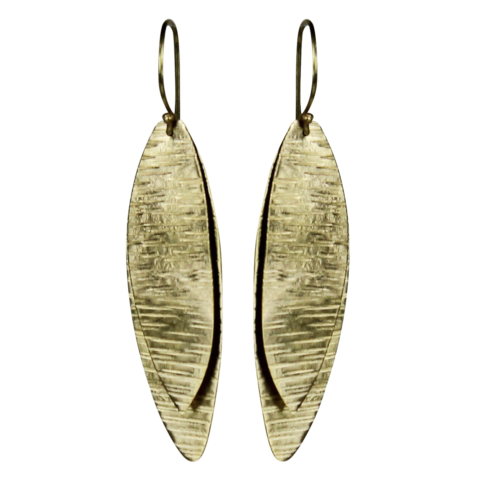 Earring, Brass Petals