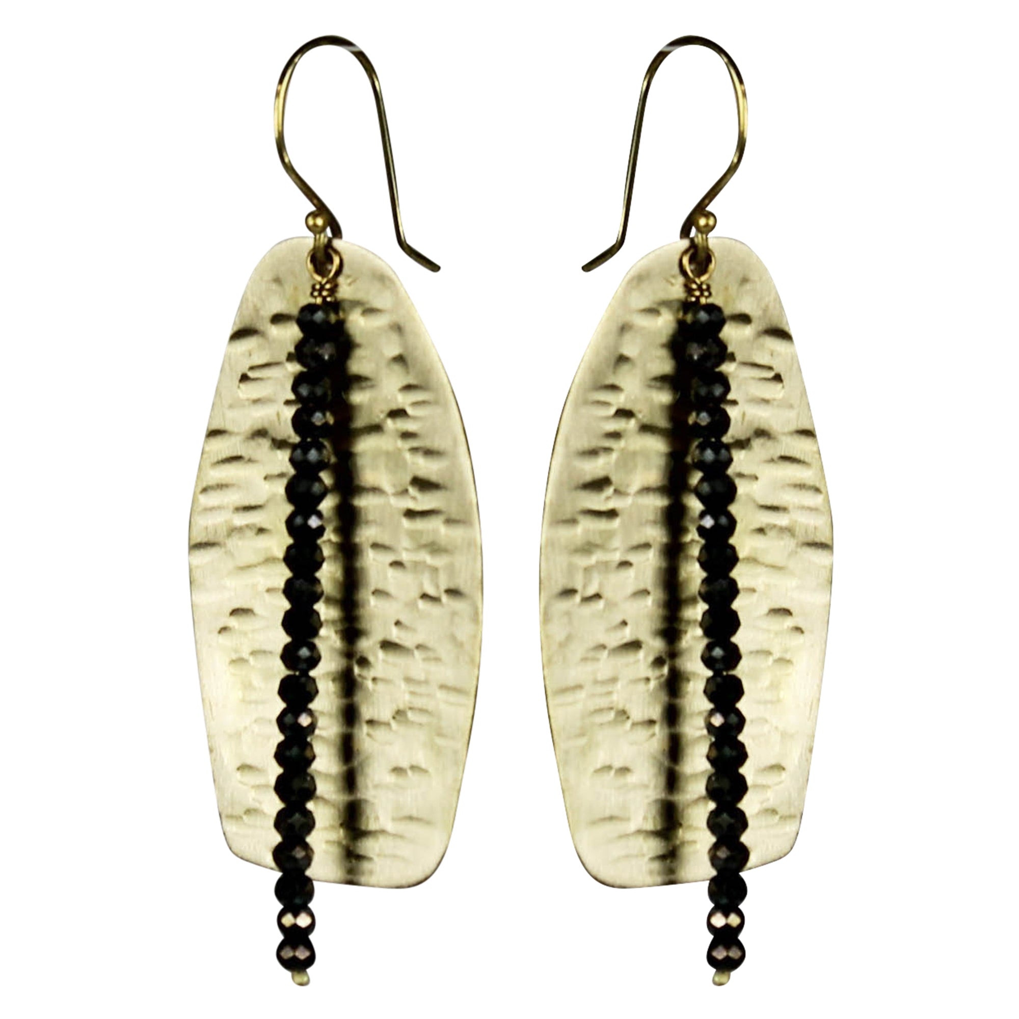 Earring, Petal & Pyrite