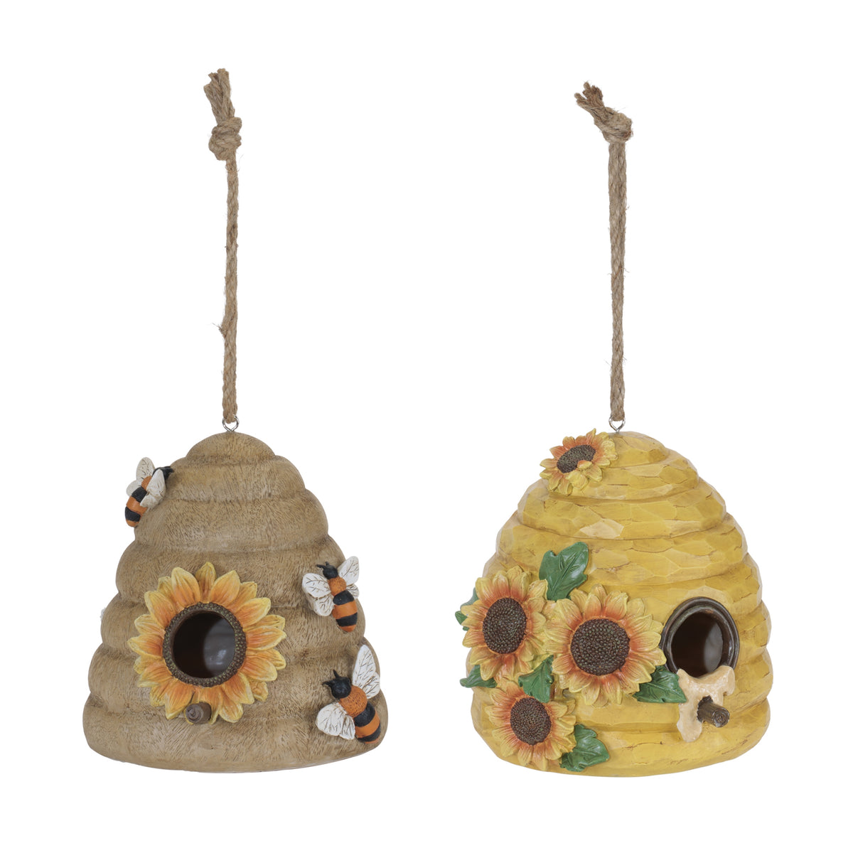 Bee Hive Bird House (S/2)