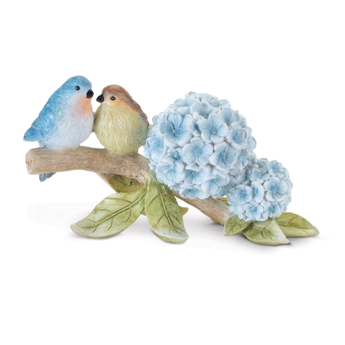 Double Bird on Floral Branch
