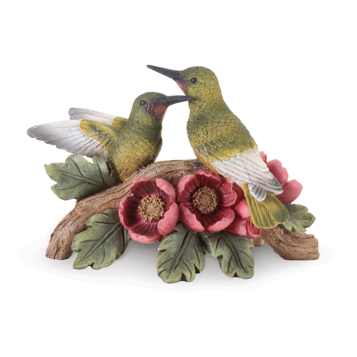 Hummingbirds on Branch