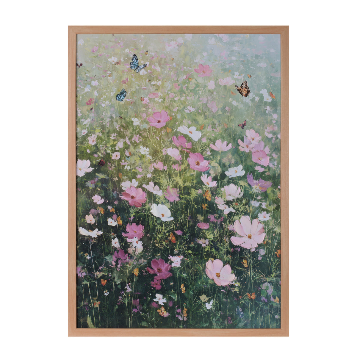 Butterfly and Floral Frame